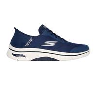Skechers Men's Go Walk Arch Fit 2.0 Simplicity 2 Slip-On Sneakers, Navy Textile/Synthetic, 11 UK