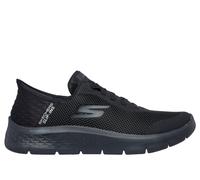 Skechers Men's Slip-ins: GO WALK Flex - Hands Up Sneaker in Black, Size 9.5 | Textile/Synthetic, Vegan, Machine Washable