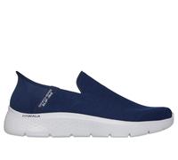 Skechers Men's Slip-ins: GO WALK Flex - Louis Slip-On Shoes in Navy Blue, Size 9.5 | Textile/Synthetic, Machine Washable