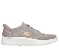 Skechers Men's Slip-ins: GO WALK Flex - Master Sneaker in Taupe, Size 9 | Textile/Synthetic, Vegan, Machine Washable