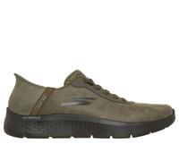 Skechers Slip-ins Go Walk Flex Smooth Motion Slip-on Trainers Green,Grey EU 45 Men