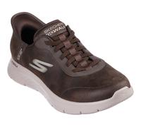 Skechers Slip-ins Go Walk Flex Mens Casual Trainers in Brown - 8 UK
