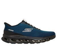 Skechers Men's Slip-ins: GO WALK Glide-Step 2.0 - Maser Sneaker in Navy Blue/Black, Size 10 | Textile/Synthetic, Vegan, Machine Washable