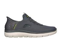 Skechers Men's Summits HIGH Range Sneaker, Charcoal Mesh/Trim, 7 UK