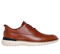 Skechers Men's Slip-ins Mark Nason: Mako - Hollins Shoes in Cognac, Size 7 | Leather