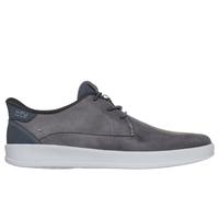 Skechers Men's Slip-ins Mark Nason: New Wave Cup - Embur Sneaker in Charcoal, Size 6.5 | Leather/Synthetic