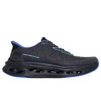 Skechers Men's Slip-ins: Max Cushioning Glide-Step - Sapphire Sneaker in Black/Blue, Size 9 | Textile/Synthetic, Vegan, Machine Washable