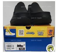 Skechers Men's Slip-ins Parson Oswin Loafers Leather Shoes Black Size 11 Medium