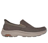 Skechers Men's Slip-ins: Pollard - Wilfred Shoes in Taupe, Size 9 | Textile/Synthetic, Machine Washable