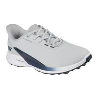 Skechers Men's Golf Shoes Pure Slip-Ins Waterproof, Arch Fit, Hyper Burst Gray/Navy 8
