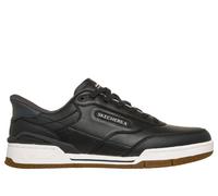 Skechers Men's Slip-ins: Recoil Sneaker in Black/White, Size 8.5 | Leather/Synthetic/Textile