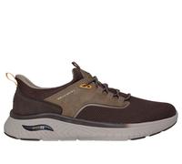 Skechers Men's Slip-ins Relaxed Fit: Arch Fit Crosser - Chozen Slip-On Shoes in Brown, Size 9.5 | Textile/Synthetic