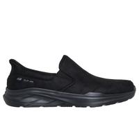 Skechers Men's Slip-ins Relaxed Fit: Equalizer 6.0 - Zorlo Sneaker in Black, Size 13 | Textile/Synthetic, Vegan, Machine Washable