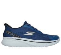Skechers Men's Slip-ins Relaxed Fit: GO WALK Arch Fit N-Joy - Nobend Sneaker in Navy Blue, Size 11.5 | Textile/Synthetic, Vegan, Machine Washable