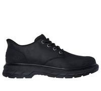 Skechers Men's Slip-ins Relaxed Fit: Lockett - Heath Boots in Black, Size 6.5 | Leather/Synthetic