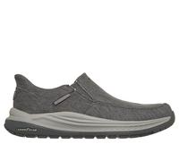 Skechers Men's Slip-ins Relaxed Fit: Meroe - Dayton Sneaker in Charcoal, Size 9 | Textile/Synthetic, Machine Washable