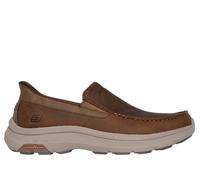 Skechers Men's Slip-ins Relaxed Fit: Pollard - Osgood Shoes in Desert, Size 7 | Leather/Synthetic/Textile