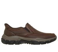 Skechers Men's Slip-ins Relaxed Fit: Santoro - Archaic Sneaker in Brown, Size 8.5 | Leather/Synthetic/Textile