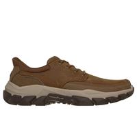 Skechers Men's Slip-ins Relaxed Fit: Santoro - Bradford Sneaker in Desert, Size 13 | Leather/Synthetic/Textile