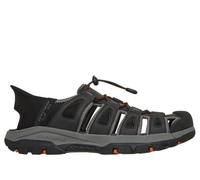 Skechers Men's Slip-ins Relaxed Fit: Tresmen - Norvick Sandals in Black, Size 8.5 | Synthetic/Textile
