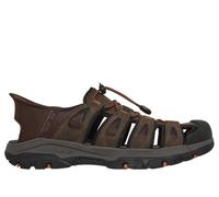Skechers Men's Tresmen-Norvick Fisherman Sandal, Chocolate, 8