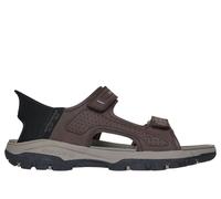Skechers Men's Slip-ins Relaxed Fit: Tresmen - Reece Sandals in Chocolate, Size 6 | Synthetic/Textile
