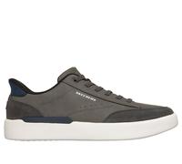 Skechers Men's Slip-ins Relaxed Fit: Verloma - Radical Sneaker in Charcoal, Size 6 | Synthetic/Leather