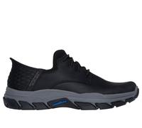 Skechers Men's Slip-ins: Respected - Garville Shoes in Black, Size 9 | Leather/Textile