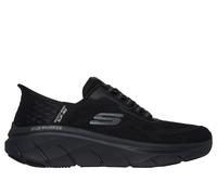 Skechers Men's Slip-ins RF: D'Lux Walker 2.0 - Rezinate Sneaker in Black, Size 9 | Textile/Synthetic, Vegan