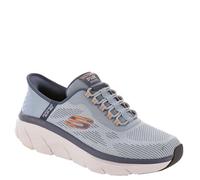 Skechers Men's Slip-Ins RF D'Lux Walker 2.0 Rezinate Sneaker, Slate, 11 UK Wide