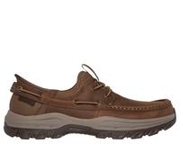Skechers Men's Knowlson-Shore Thing Hands Free Slip-in Moccasin, Desert, 10 UK