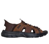 Skechers Men's Slip-ins RF: Revolted - Merrick Sandals in Brown, Size 9 | Textile/Synthetic, Vegan