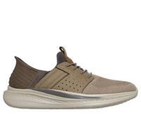 Skechers Men's Slade-Ocon 210811 Moccasin, Beige, 8 UK