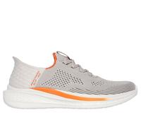Skechers Men's Slip-ins RF: Slade - Quinto Sneaker in Sand, Size 6 | Textile, Vegan, Machine Washable