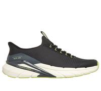 Skechers Men's Slip-ins: Skech Cage - Covra Sneaker in Black/Lime, Size 10 | Textile/Synthetic, Vegan