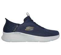 Skechers Men's Skech-lite Pro Trainers, Navy Mesh Yellow Trim, 11 UK