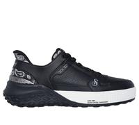 Skechers Men's Slip-ins Snoop Dogg: Sizzle - Snoop Sizzle Toke Slip-ins Sneaker in Black, Size 7 | Leather/Synthetic