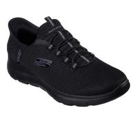 Skechers Men's Summits HIGH Range Slip-On, Black Mesh Trim Black, 10 UK