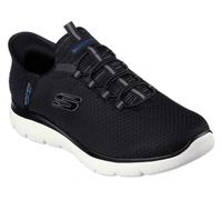 Skechers Mens Slip Ins Summits High Range Trainers Black 232457 Textile - Size UK 12