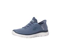 Skechers Men's Hands-Free Slip-ins Summits HIGH Range Sneaker, Slate Mesh/Trim, 7.5 UK