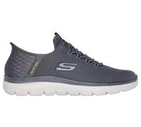 Skechers Men's Summits HIGH Range Sneaker, Charcoal Mesh/Trim, 10 UK