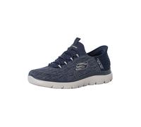 Skechers Men's Summits Key Pace Trainers, Navy Mesh, 9 UK