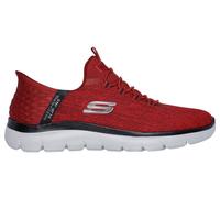 Skechers Summits Air-cooled Slip-on Trainers, Red, Size 6, Men Red