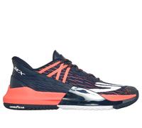 Skechers Men's Slip-ins: Tennis Baseline Bully Sneaker in Navy Blue/Coral, Size 10.5 | Synthetic/Textile