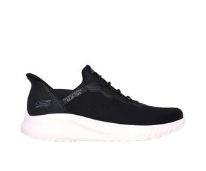 Skechers Mens Slip Ins Trainers Bob Squad Chaos Wide Fit black UK Size 6
