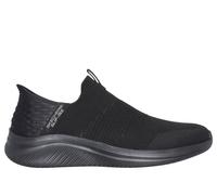 Skechers Men's Slip-ins: Ultra Flex 3.0 - Smooth Step Sneaker in Black, Size 7.5 | Textile, Vegan, Machine Washable