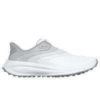 Skechers Men's Slip-ins Waterproof: Flow SI - Twist-Fit Golf Shoes in White, Size 7.5 | Synthetic, Hyper Burst