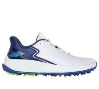 Skechers Men's Slip-ins Waterproof: GO GOLF Blade GF - Slip-ins Golf Shoes in White/Navy Blue, Size 7.5 | Synthetic/Textile