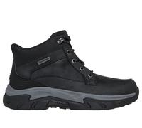 Skechers Men's Slip-ins Waterproof Relaxed Fit: Respected 2.0 - Orson Boots in Black, Size 6.5 | Leather/Synthetic