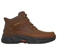 Skechers Men's Slip-ins Waterproof Relaxed Fit: Respected 2.0 - Orson Boots in Brown, Size 12 | Leather/Synthetic